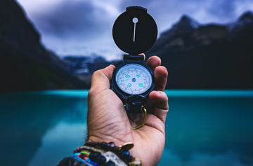 Preparing for a Hike with a Compass
