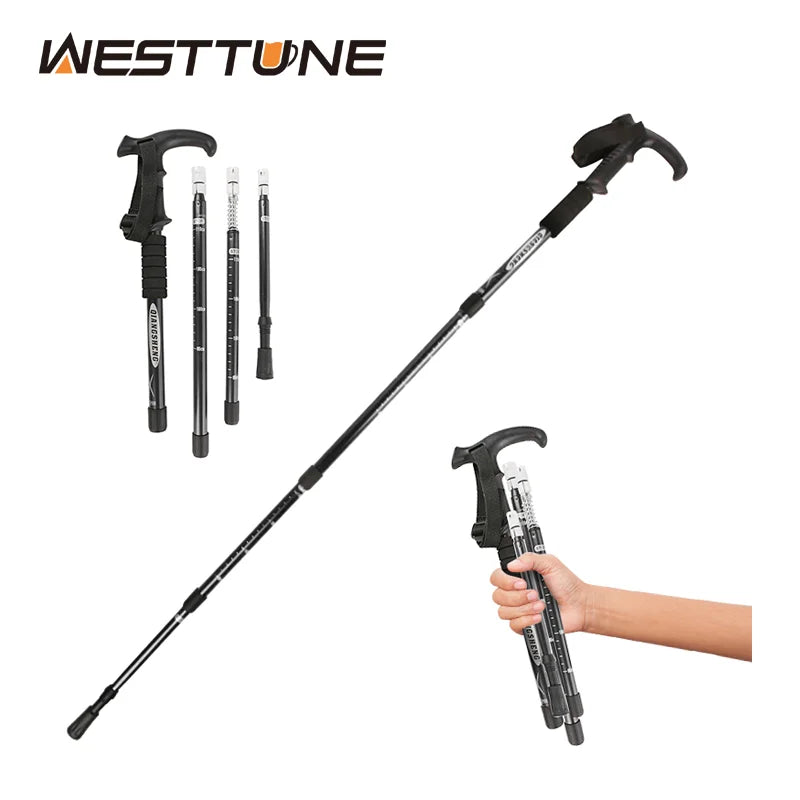 Outdoor Folding Trekking Poles