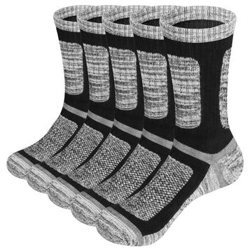 5 Pairs Mens Hiking Socks