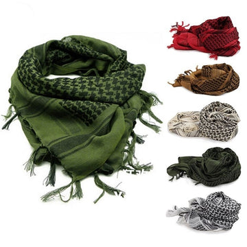 Lightweight Plaid Shemagh Wrap Pashmina