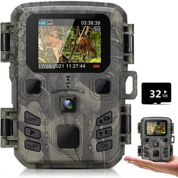 Outdoor Mini Trail Camera 4K HD 20MP 1080P