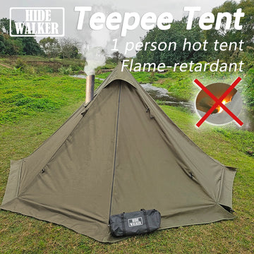 Flame-retardant Pyramid Hot Tent